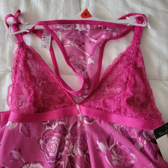 FRENCH AFFAIR BRAND NEW BABYDOLL AND THONG SIZE M - Picture 3 of 9